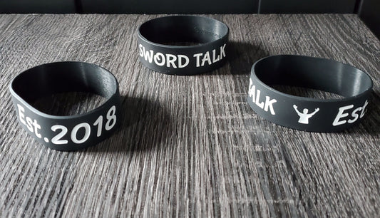 Sword Talk Wrist Bands