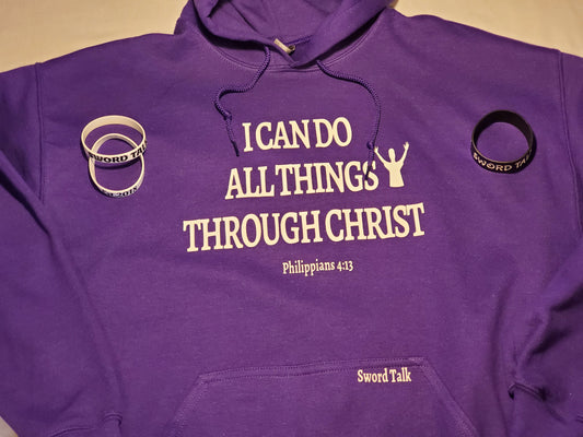 I can do all things through Christ Hoodie